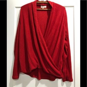 MELLODAY Women’s size large red sweater